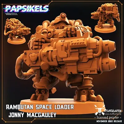 Rambutan Space Loader Jonny Macgauley - Papsikels - Gaming 28-32mm Sci-Fi • $17.55