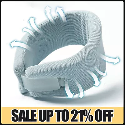 Soft Foam Neck Collar Support Brace Whiplash Cervical Neck Pain Relief Traction • £4.73