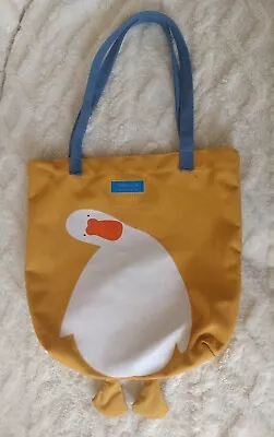 £7.50 • Buy Cute Duck / Bird Tote Bag. Sunshine Yellow. Kawaii. Novelty. Ideal Summer. New