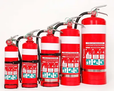 Fire Extinguishers Dry Chemical Powder(ABE) 1kg 2.5kg 4.5kg & 9kg. • $26