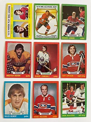 $3.99 • Buy 1973-74 Topps Hockey Cards Complete Your Set Pick From List 1-198 - Ex To NM+