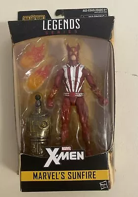 Hasbro MARVEL Legends: X-Men SUNFIRE  Warlock BAF 6 Inch Action Figure • $49.95