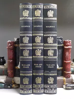 £20 • Buy War And Peace Leo Tolstoy Heron Books 3 Books ID4298