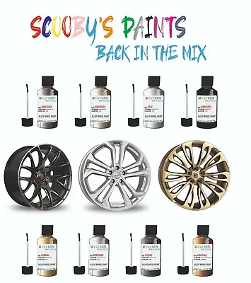 Alloy Wheel Repair Paint Touch Up Kit Curbing Scratch Chip Silver Black Gold • £6.88