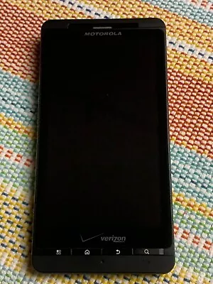 Verizon Droid X Black 16GB Unlocked (Tested And Working)-Condition Used • $89.95