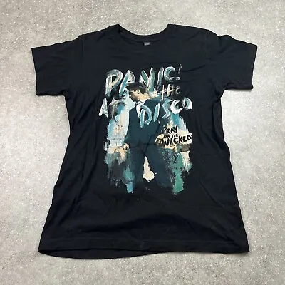 Panic At The Disco Pray For The Wicked Black Tshirt Size S Pit To Pit 17.5” • £18