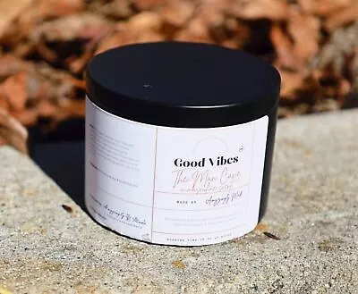 Good Vibes Natural Soy Candle The Man Cave • $12