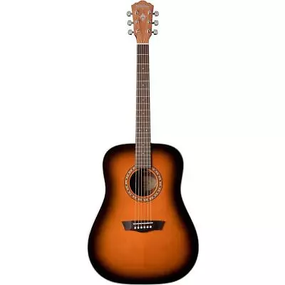 Washburn Harvest Series D7SATB Dreadnought Acoustic Guitar Tobacco Sunburst • $279