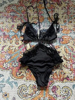 Zimmermann Swimsuit Size 0 Black • $90