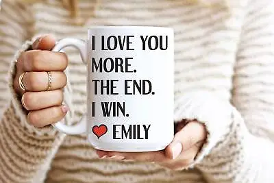 I Love You More Mug Christmas Gift Mom Mug From Daughter To Mom Mom Coffee Cup • $16.99