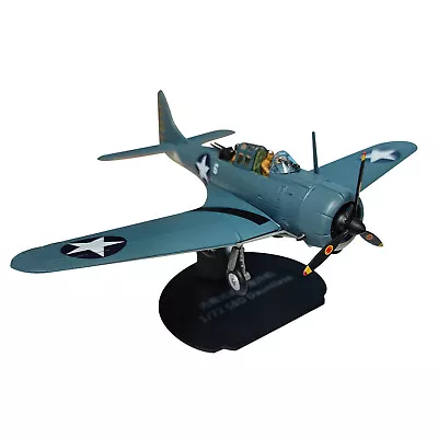 1/72 14cm WWII SBD Dauntless Dive Bomber Aircraft Model Military Jet Collection • $39.38