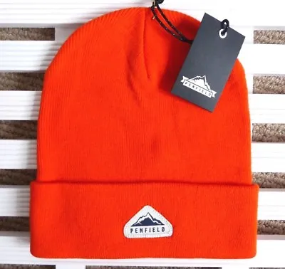 £22.99 • Buy PENFIELD USA Orange Beanie Hat - Super Comfy & Warm - One Size Adult - NEW