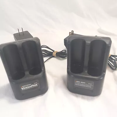 Black & Decker VP130 VersaPak 2-Port Battery Chargers Lot Of Two • $24.95