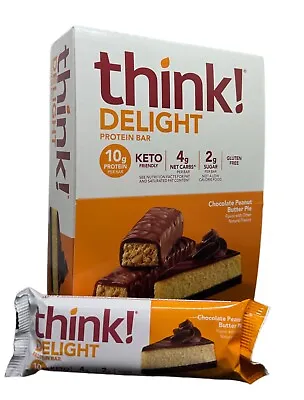 Think! Protein Bar Box 10ct - 10g Of Protein - Chocolate PB Pie • $19.99