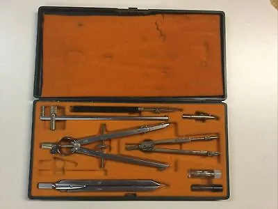 Vintage K&E Drafting Set Drawing Instruments Compass Dividers RulingPen • $24.99