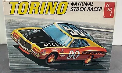 AMT T391 1972 Ford Torino Grand National Racer Vintage KIT 1/25 McM Niob • $152.89