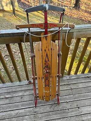 Flexible Flyer Snow Sled VTG  Very Good Cond.  4' Model F048 Circa 1950's/70s • $145