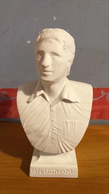 £120 • Buy 1980s Ian Botham Bisque Bust By Famed Artist D'Aquino Vgc England Legend Vgc
