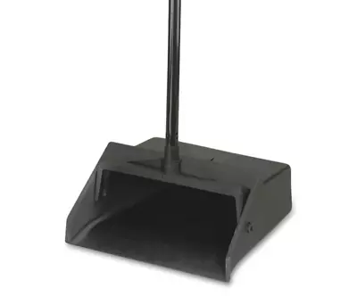 Duo-Pan 12 In. Lobby Dust Pan-Upright 30 In. H Vinyl-coated Steel Handle • $19.88