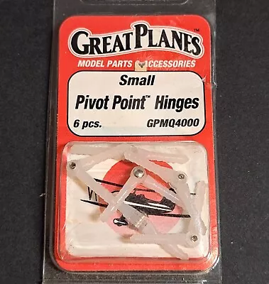 Original Great Planes RC Plane Part #4000 Pivot Point Hinges Small New Old Stock • $14.95