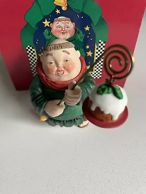 VTG Dept 56 Merry Makers “Percy The Pudding-a-Bringer” Figurine In Original Box • $17.99