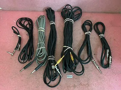 TRS Speaker Cable Lot With Bonus MIDI Cable Made In USA. • $71.10