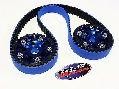 Vms 92-96 Honda Prelude Si H23 Gates Racing Timing Belt T216rb 2 Cam Gears Blue • $239.95