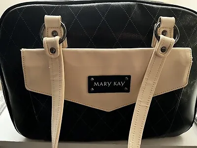 Mary Kay Cosmetic Makeup Travel Bag Tote Duffle Consultant Black • $20