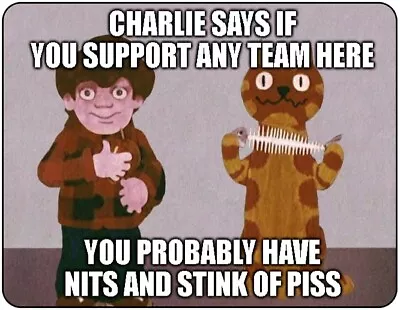 £5.99 • Buy Retro Vintage Charlie Charly Says Football 70s 80s Man Cave Pub Shed Metal Sign