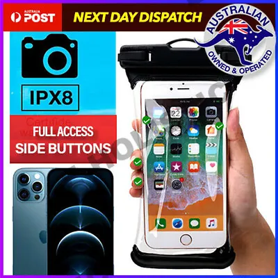 IPX8 Underwater Waterproof Phone Pouch Dry Bag Case For IPhone 14 Max Samsung • $11.95