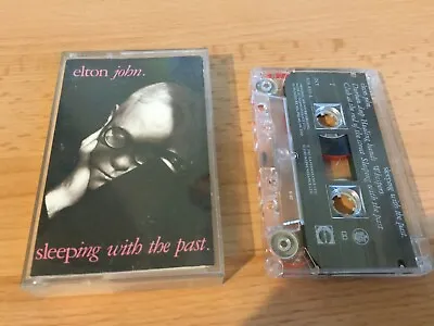 £0.99 • Buy Vintage Audio Cassette Tape Elton John Sleeping With The Past  1989