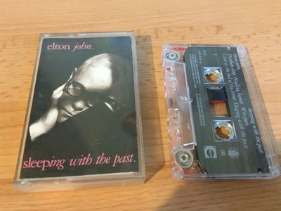 £0.99 • Buy Vintage Audio Cassette Tape Elton John Sleeping With The Past  1989