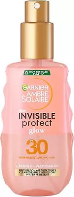 Garnier Ambre Solaire Invisible Protect Glow Sun 150 Ml (Pack Of 1) • £10.90