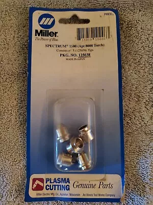 Miller 125038 Spectrum 1500 (Apt 8000 Torch) Tips 5 PK • $6.99