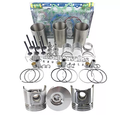 3TNE84 Engine Overhaul Rebuild Kit For Yanmar 3TNE84T 3D84E 3D84N John Deere 790 • $370