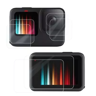 Film Tempered Glass Lens Protection Screen Protector For GoPro Hero 10 Black • $6.83