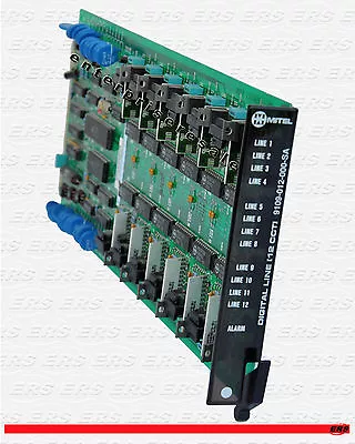 Mitel 9109-012-000-SA Digital Line (12 Cct) DNIC SX-200 • $11.95