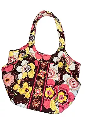 Vera Bradley Buttercup Tote Bag Shoulder Purse Boho Flower • $17.50