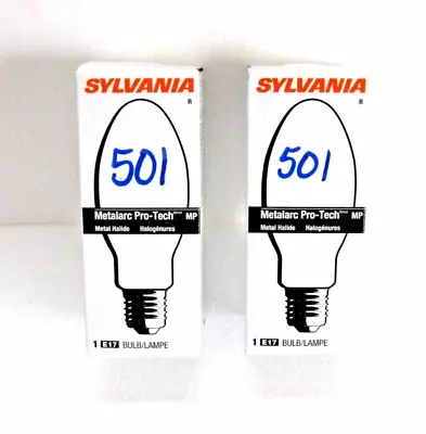 2 SYLVANIA 150 Watt Metal Halide E17 METALARC PRO-TECH MP Pulse Start 150W 64402 • $29.99