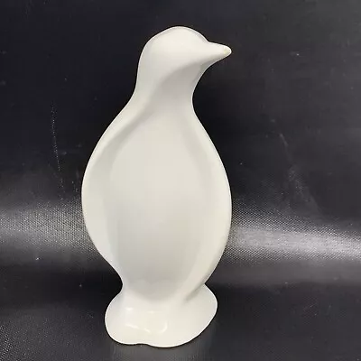 $39 • Buy Naaman Vintage Israel White Porcelain Penguin Statue Bird Figurine  Rare