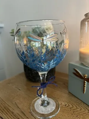 Hand Painted Gin Glass • £12.50