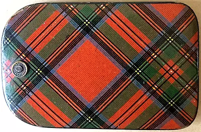 Very Rare Mauchline Tartan Ware Aide Memoire Royal Stewart Ca 1882 H • £130