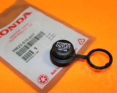 New Oem Honda Acura Cigarette Lighter Power Outlet Cap Black Cover 39623-s10 • $12.97