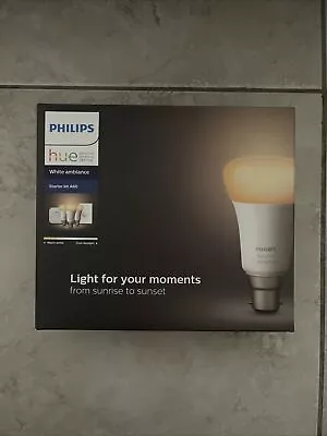 Philips Hue White Ambiance Starter Kit A60 • $90