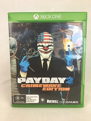 Payday 2 : Crimewave Edition - With Manual - XBOX One • $29.85