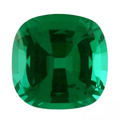 Emerald Cushion Cut Loose Gemstone 6mm VVS Loose Gemstone 1 Cts • $9.99