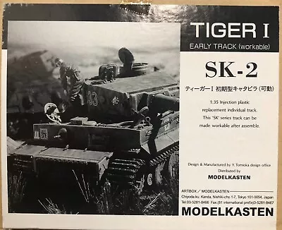 Modelkasten 1/35 [SK-2] Movable Track For 1/35 Tiger I Model Kit NIB • $44.99