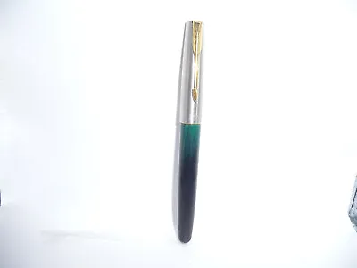 £39.26 • Buy Parker Vintage Frontier Black/Green Fountain Pen With Broad Calligraphy Nib--new