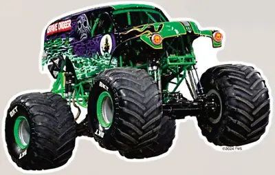 Grave Digger Car Vinyl Window Decal Graphic Laptop Monster Jam Sticker Truck NEW • $11