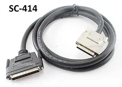 6ft SCSI-5 (VHDCI) 0.8mm To SCSI-3 (HPDB68) 68-Pin Male/Male Cable SC-414 • $44.98